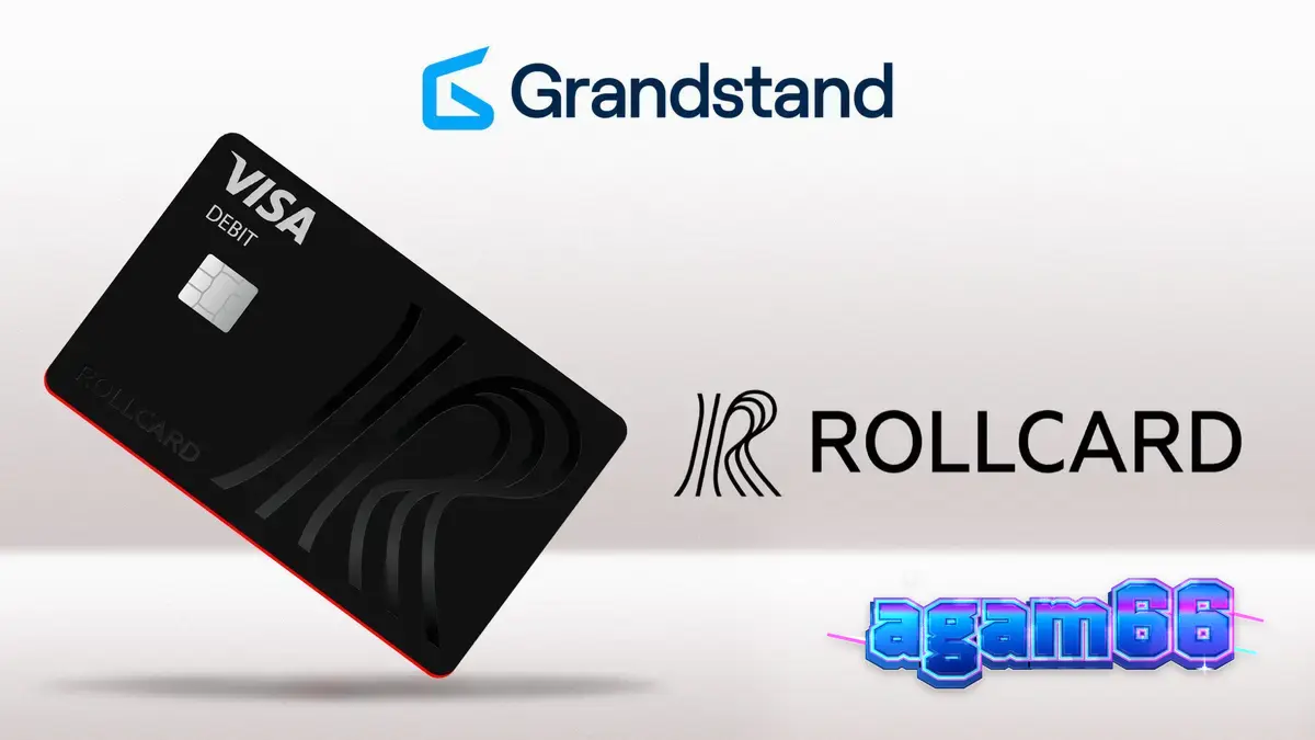 Tampilan antarmuka kartu debit Rollcard untuk pemain kasino