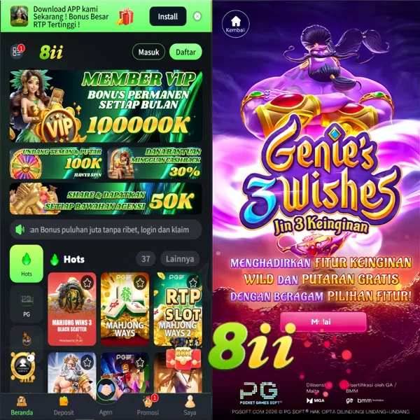 8II Bonus Member Baru 100%
